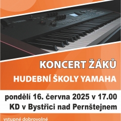 KONCERT ŽÁKŮ HUDEBNÍ ŠKOLY YAMAHA