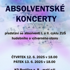 ZUŠ - ABSOLVENTSKÝ KONCERT