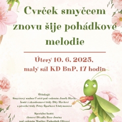 ZUŠ - CVRČEK SMYČCEM ZNOVU ŠIJE POHÁDKOVÉ MELODIE