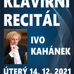 KPH - KLAVÍRNÍ RECITÁL  IVO KAHÁNEK