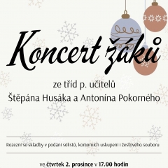 ZUŠ - DVOUTŘÍDNÍ KONCERT