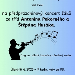 PŘEDPRÁZDNINOVÝ KONCERT - ZUŠ