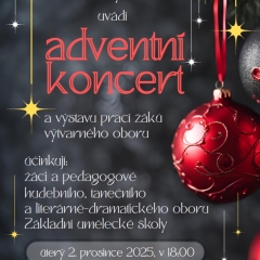 ADVENTNÍ KONCERT ZUŠ