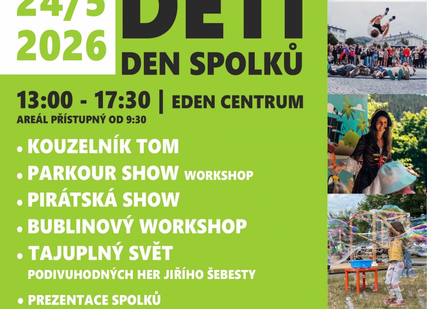 DEN DĚTÍ A SPOLKŮ 2026