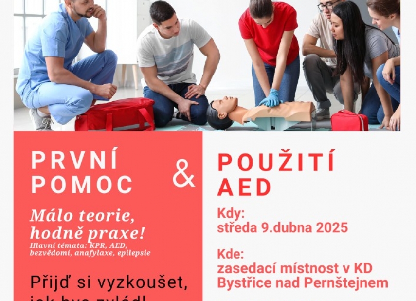 ZÁCHRANA NA DOSAH: PRVNÍ POMOC KROK ZA KROKEM