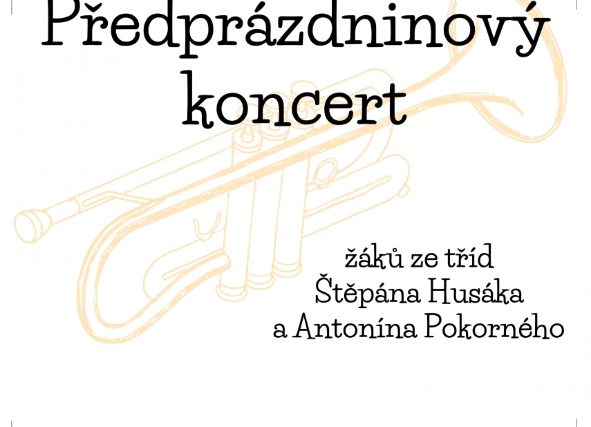 ZUŠ - PŘEDPRÁZDNINOVÝ KONCERT