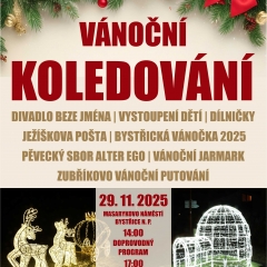 VÁNOČNÍ KOLEDOVÁNÍ 2025