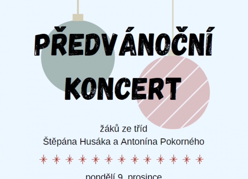 ZUŠ - PŘEDVÁNOČNÍ KONCERT