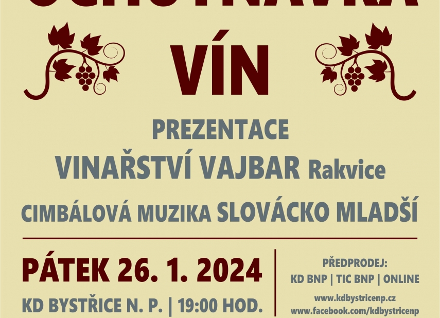 83. OCHUTNÁVKA VÍN