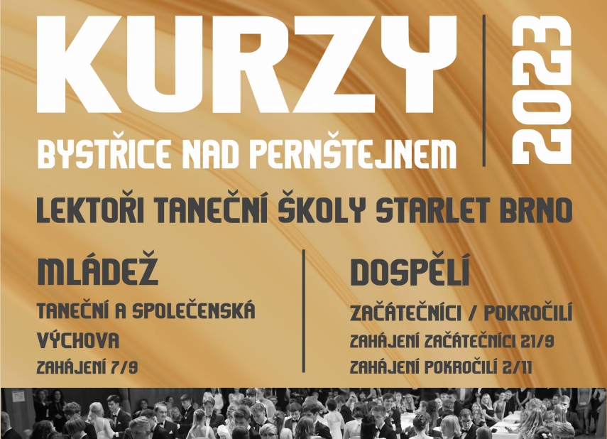 TANEČNÍ KURZ PRO DOSPĚLÉ 2023 – POKROČILÉ - ZAHAJOVACÍ LEKCE