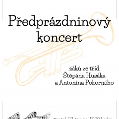 ZUŠ - PŘEDPRÁZDNINOVÝ KONCERT