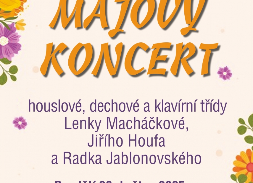 ZUŠ - MÁJOVÝ KONCERT
