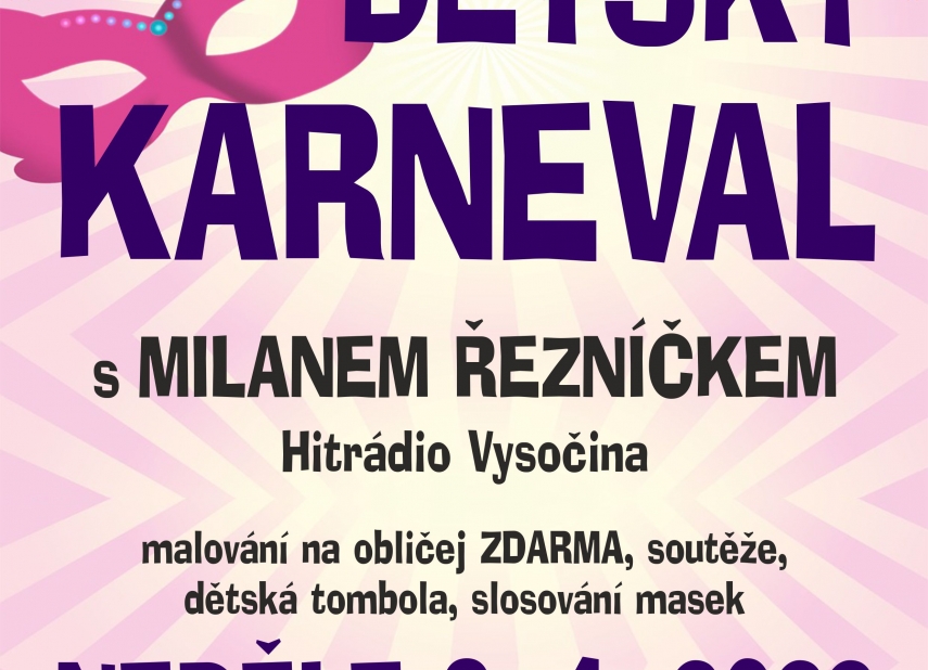 DĚTSKÝ KARNEVAL