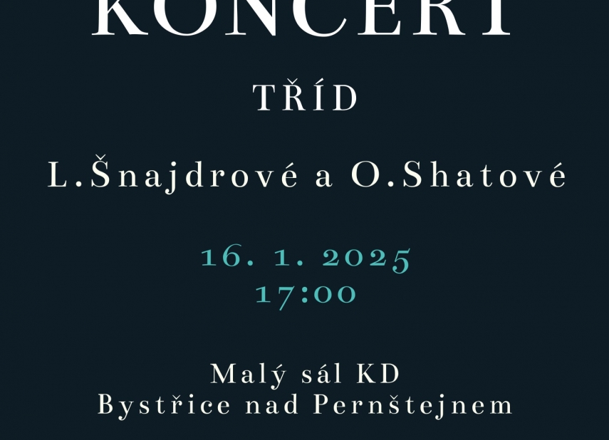 ZUŠ - KLAVÍRNÍ KONCERT