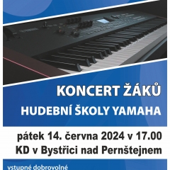 KONCERT ŽÁKŮ HUDEBNÍ ŠKOLY YAMAHA