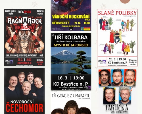 KULTURNÍ TIPY POD STROMEČEK