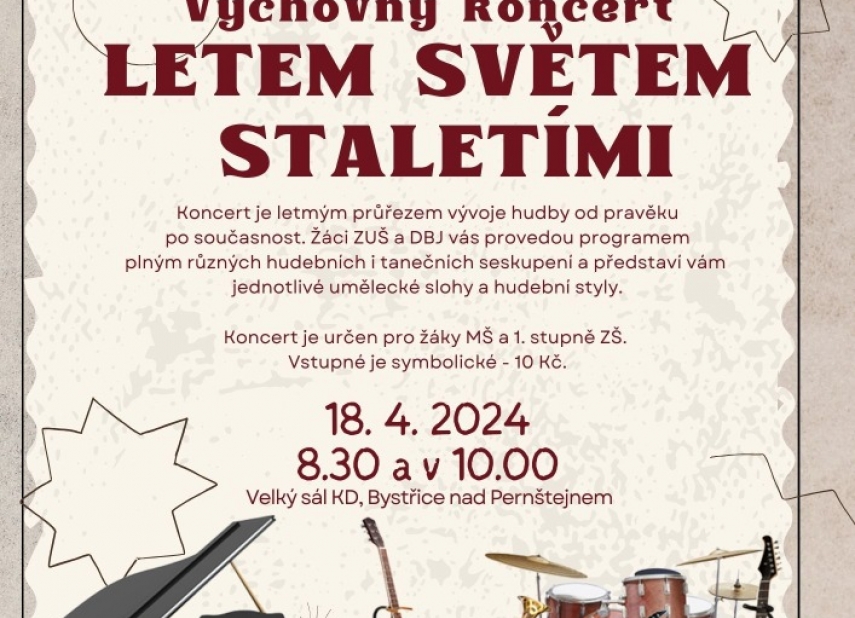 ZUŠ - LETEM SVĚTEM STALETÍMI