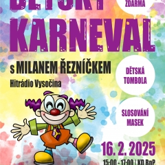DĚTSKÝ KARNEVAL 2025