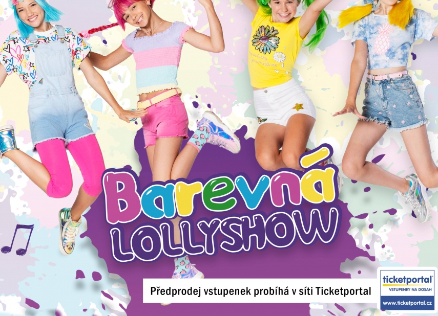 LOLLIPOPZ - BAREVNÁ LOLLYSHOW