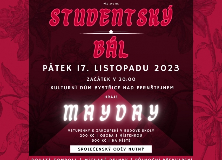STUDENTSKÝ BÁL