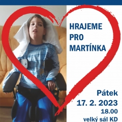 HRAJEME PRO MARTÍNKA aneb HUDBA JE LÉKEM NA TRÁPENÍ DUŠE