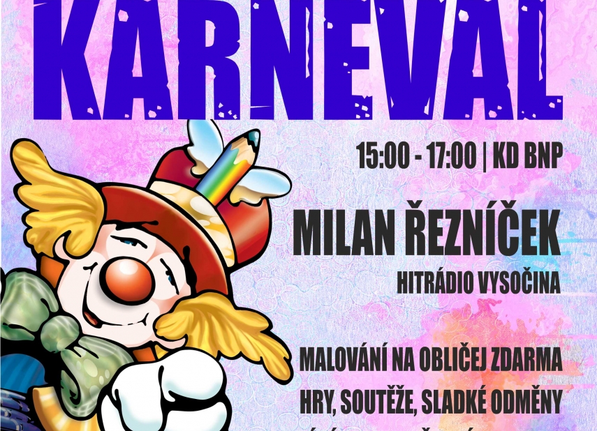 DĚTSKÝ KARNEVAL 2026