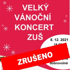 VELKÝ VÁNOČNÍ KONCERT ZUŠ