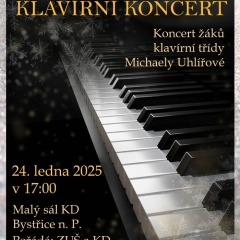 ZUŠ - ZIMNÍ KLAVÍRNÍ KONCERT
