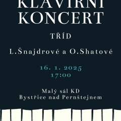 ZUŠ - KLAVÍRNÍ KONCERT